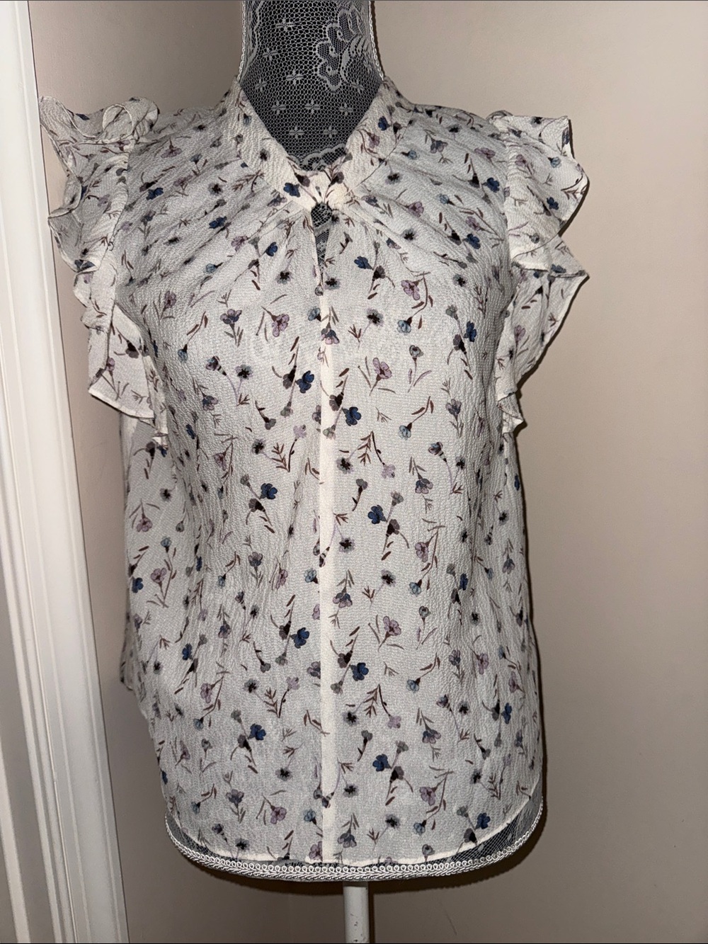 Rebecca Taylor floral top NWT size 2